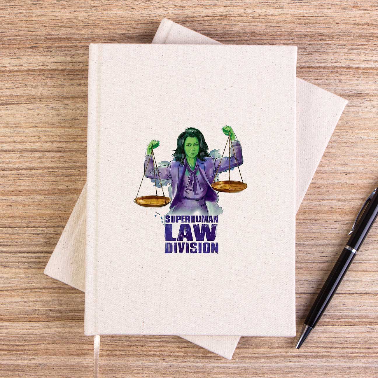 She Hulk SuperHuman Law Division Çizgisiz Kanvas Defter