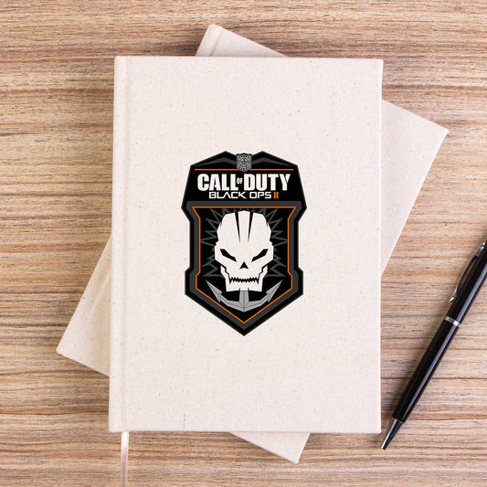 Call Of Black Ops Skull Çizgisiz Kanvas Defter