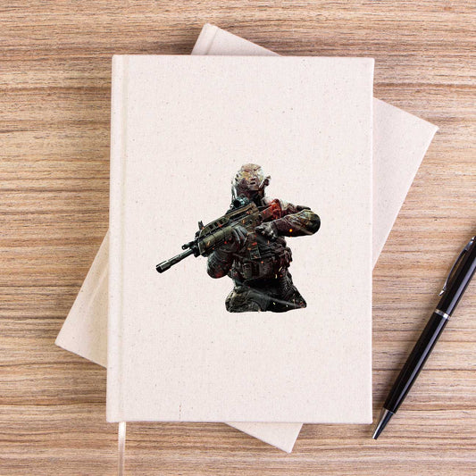 Call Of Fighter Çizgisiz Kanvas Defter