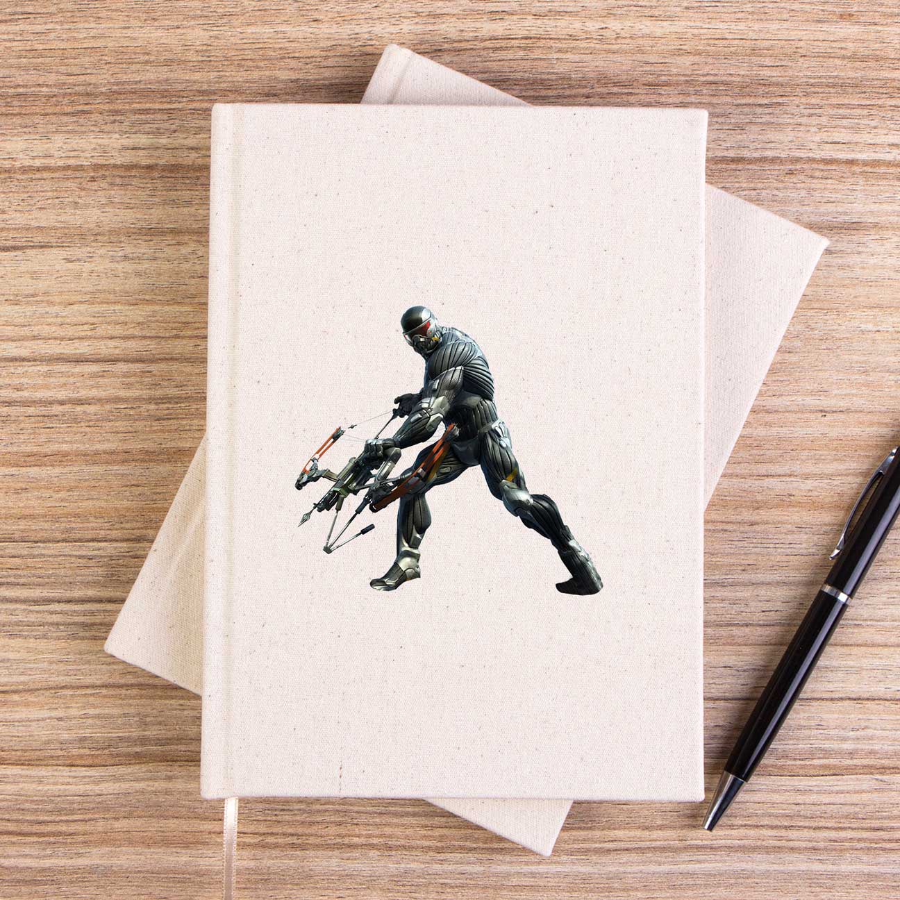 Crysis Warrior Çizgisiz Kanvas Defter