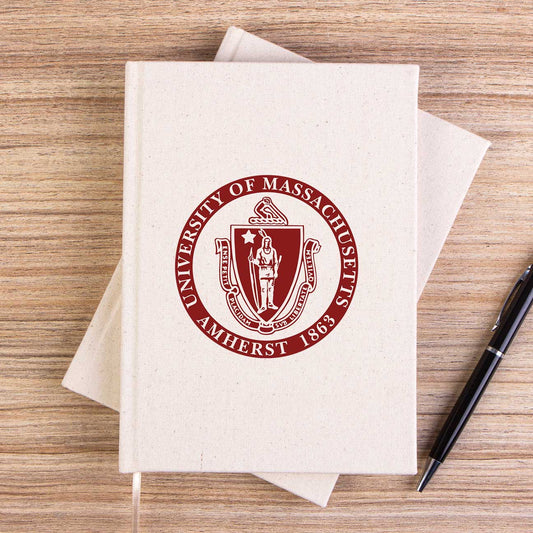 Massachusetts University logo Çizgisiz Kanvas Defter