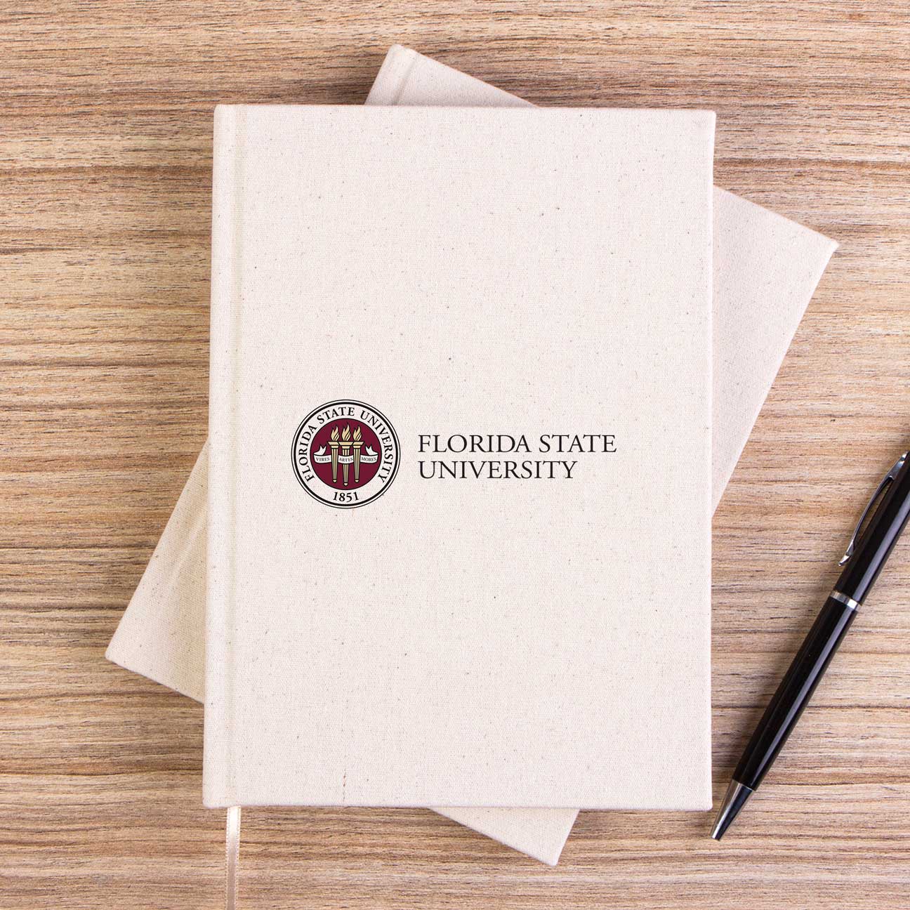 Florida State University Logo Çizgisiz Kanvas Defter