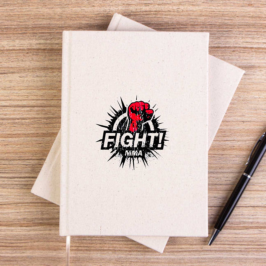 Boxing Fight MMA Çizgisiz Kanvas Defter