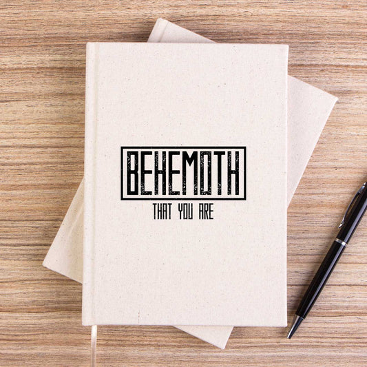 Behemoth That You Are Çizgisiz Kanvas Defter