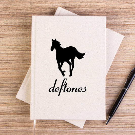 Deftones Pony Çizgisiz Kanvas Defter