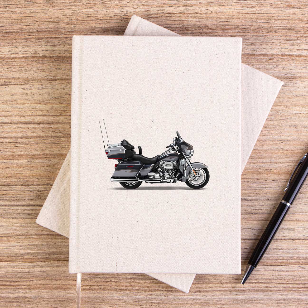 Harley Davidson CVO Çizgisiz Kanvas Defter