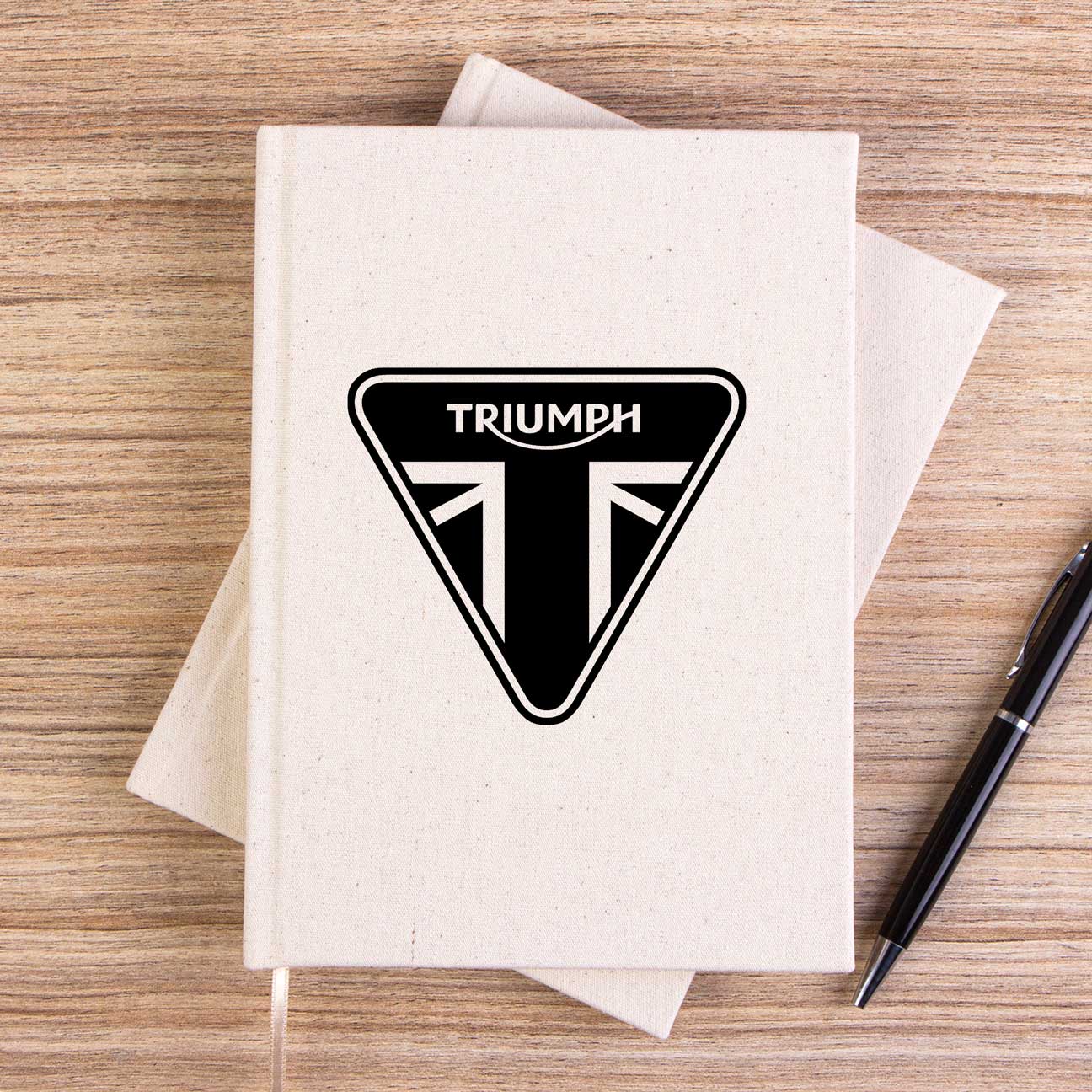 Triumph Motorcycles Ltd Çizgisiz Kanvas Defter