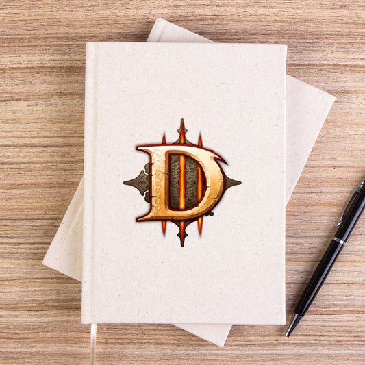 Diablo III Ruhların Meleği Çizgisiz Kanvas Defter