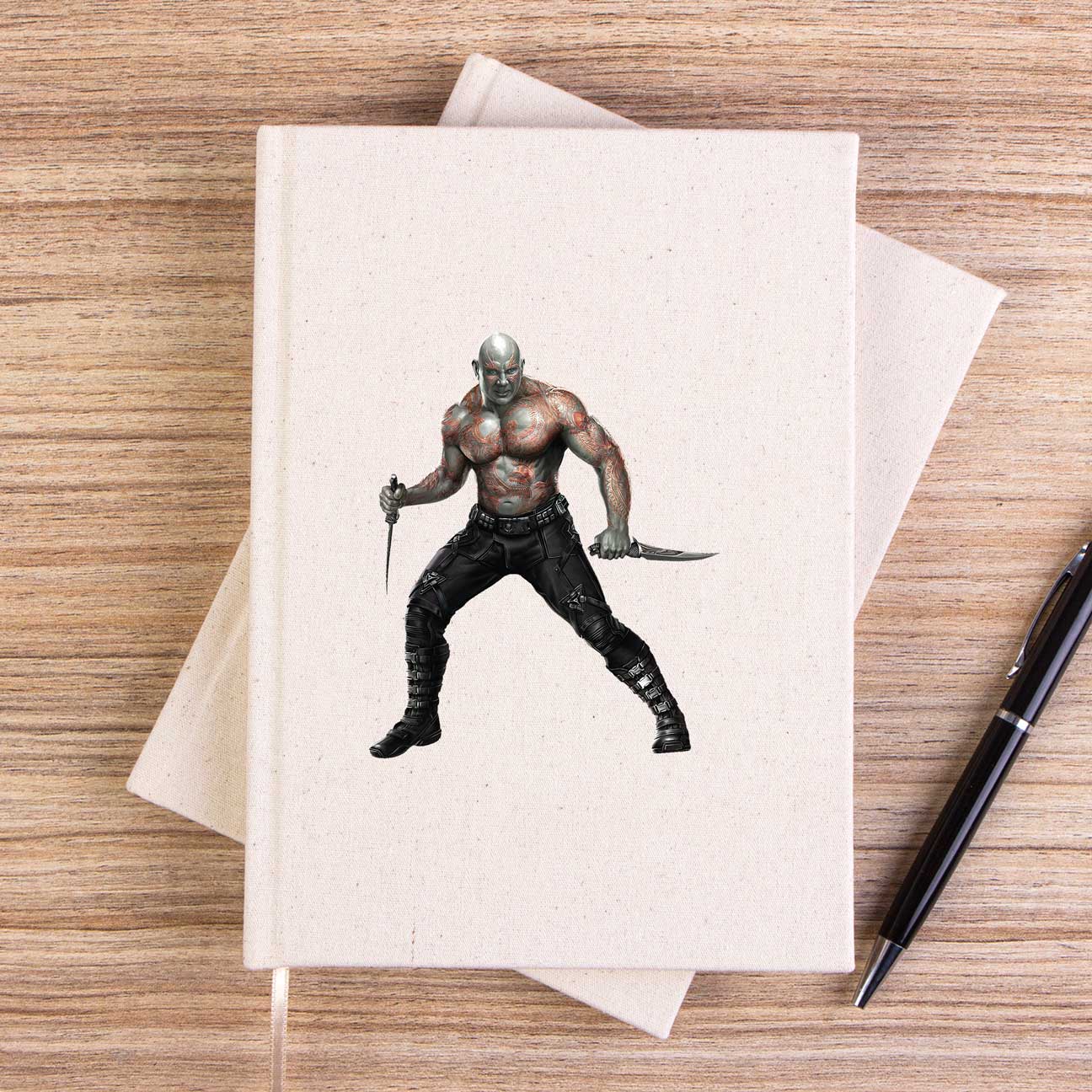 Galaksinin Koruyucuları Yok Edici Drax Çizgisiz Kanvas Defter