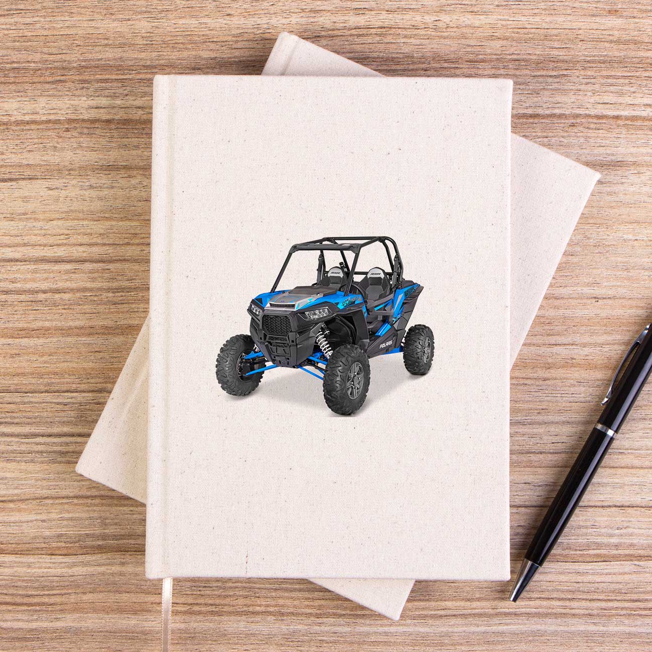 Polaris RZR Atv  Çizgisiz Kanvas Defter