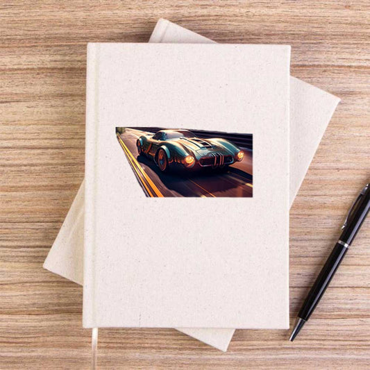 Driving A Car Çizgisiz Kanvas Defter