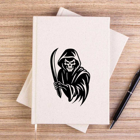 Grim Reaper Sword Çizgisiz Kanvas Defter