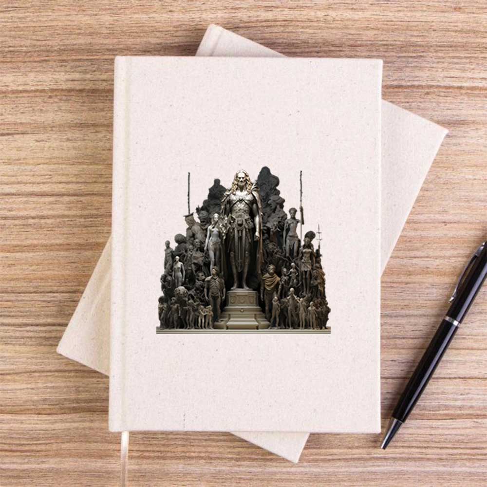 Human History Çizgisiz Kanvas Defter