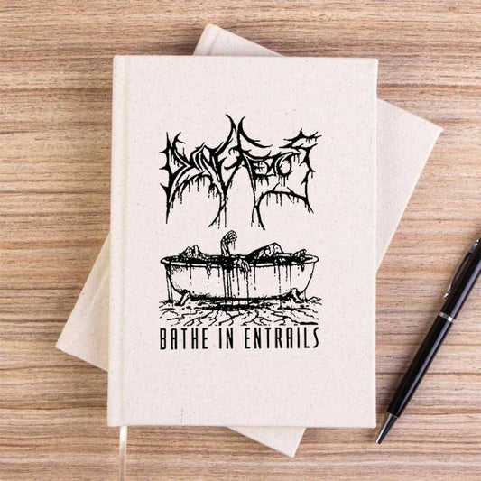 Dying Fetus Bathe in Entrails Çizgisiz Kanvas Defter