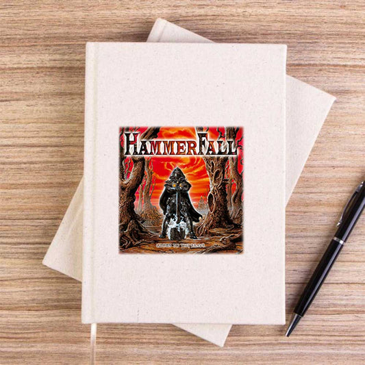 Hammerfall Glory To The Brave Çizgisiz Kanvas Defter