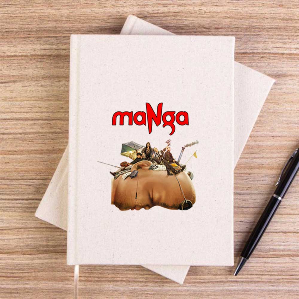 MaNga Antroposen Çizgisiz Kanvas Defter