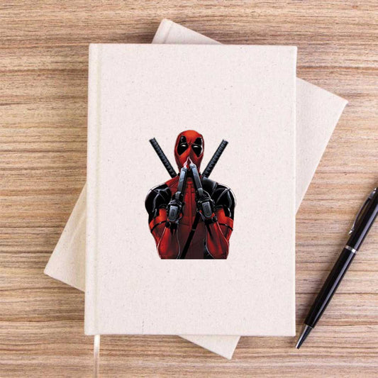 Deadpool Guns Çizgisiz Kanvas Defter