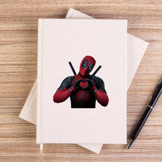 Deadpool Love Çizgisiz Kanvas Defter