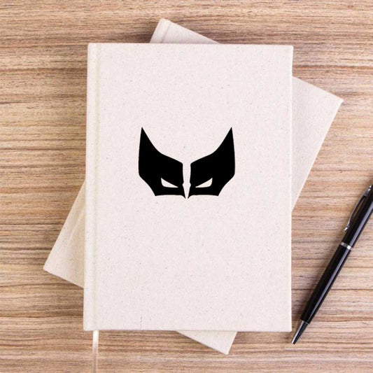 Wolverine Maske Çizgisiz Kanvas Defter