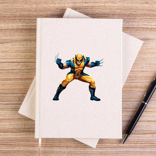 Wolverine Portre Çizgisiz Kanvas Defter