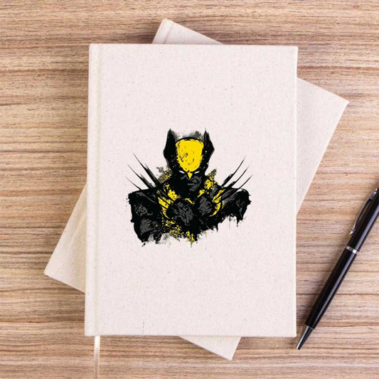 Wolverine Splash Çizgisiz Kanvas Defter