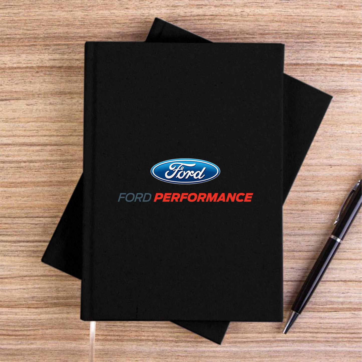Ford Performance Siyah Çizgisiz Kanvas Defter