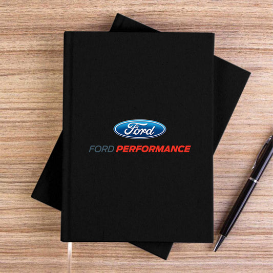 Ford Performance Siyah Çizgisiz Kanvas Defter