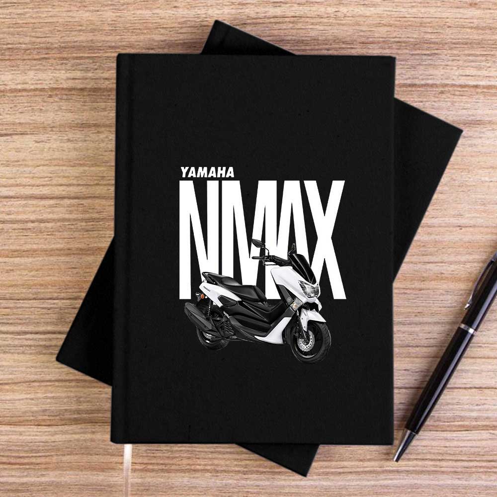Yamaha Nmax Siyah Çizgisiz Kanvas Defter