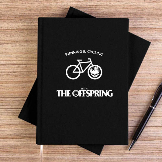 The Offspring Running & Cycling Siyah Çizgisiz Kanvas Defter