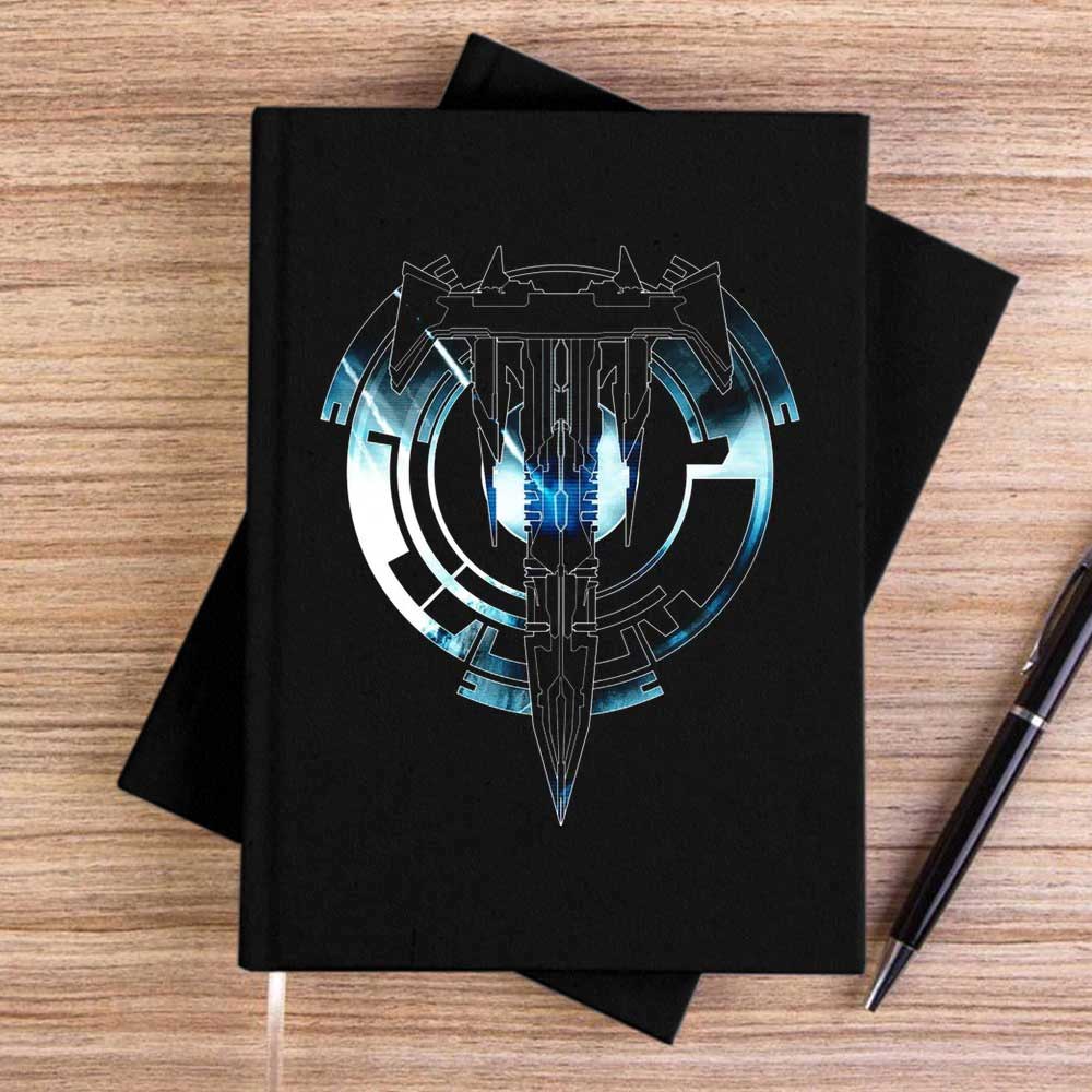 Trivium Soroso Siyah Çizgisiz Kanvas Defter