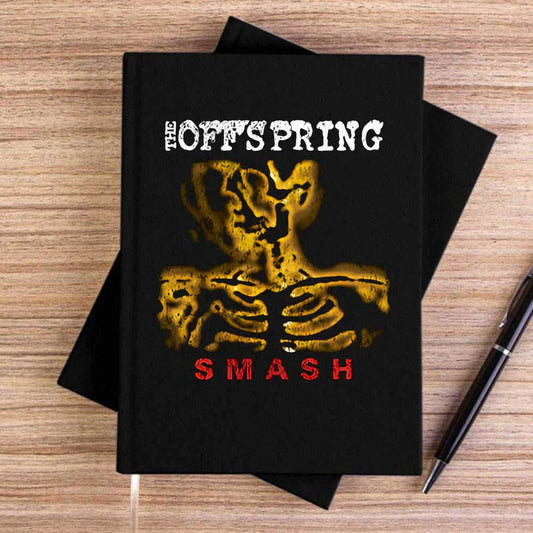 The Offspring SMASH Siyah Çizgisiz Kanvas Defter