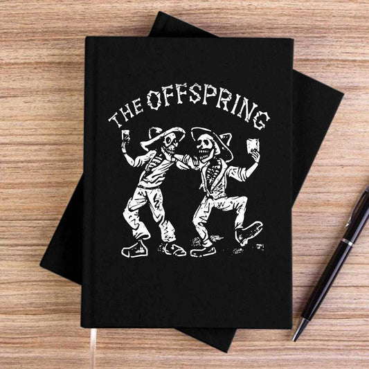 The Offspring Buddies Siyah Çizgisiz Kanvas Defter