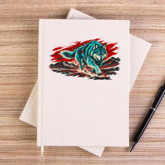 Bozkurt Bozkır Koşuşu Krem Çizgisiz Kanvas Defter