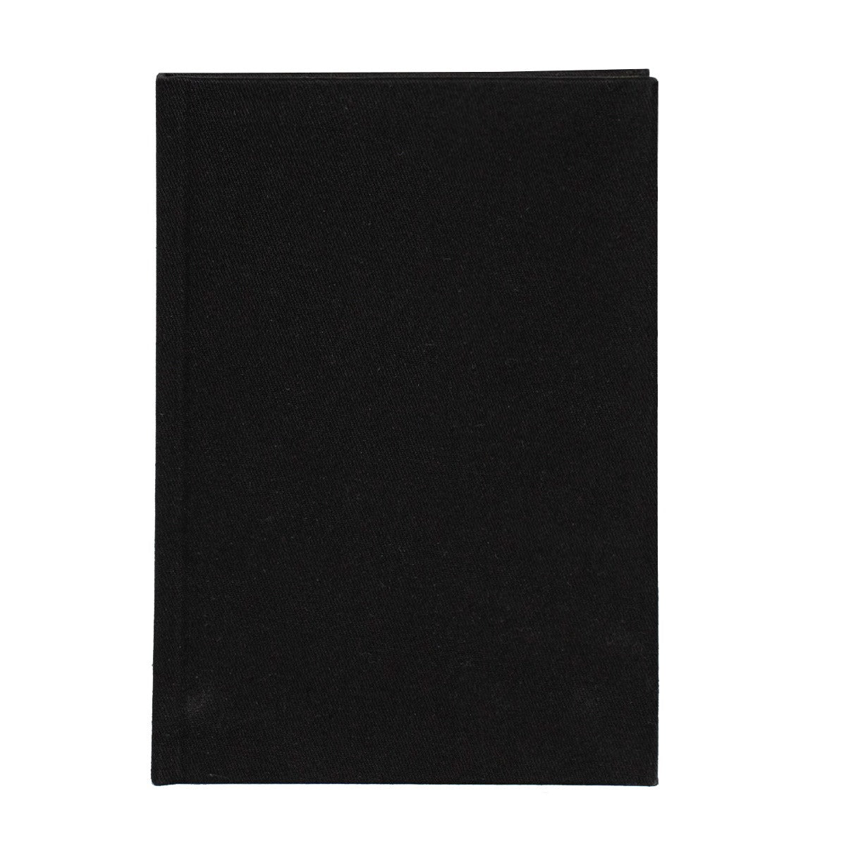 Kanvas Defter Siyah Özelleştirilebilir