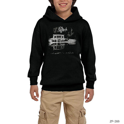 Opeth Morningrise Siyah Çocuk Kapşonlu Sweatshirt