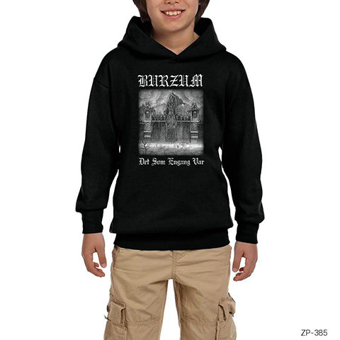 Burzum Det Som Engang Var Siyah Çocuk Kapşonlu Sweatshirt