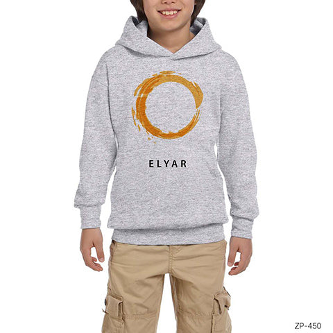 Elyar Gri Çocuk Kapşonlu Sweatshirt