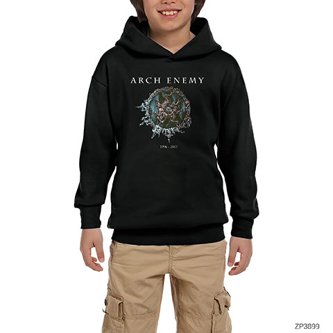 Arch Enemy 1996 2017 Siyah Çocuk Kapşonlu Sweatshirt