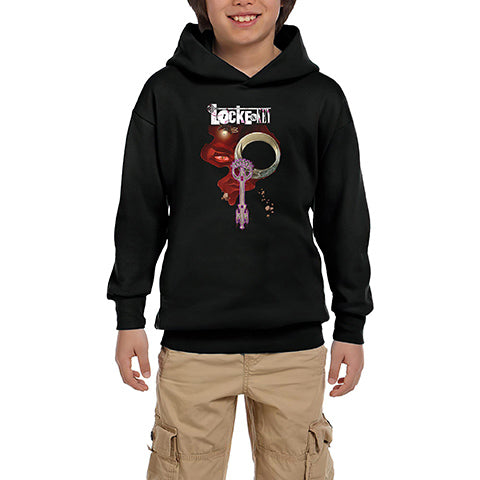 Locke Key This Key Anywhere Season 3 Siyah Çocuk Kapşonlu Sweatshirt