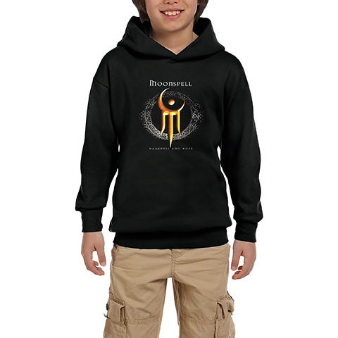 Moonspell Darkness and Hope Siyah Çocuk Kapşonlu Sweatshirt