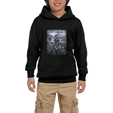 Amon Amarth Vikings War Siyah Çocuk Kapşonlu Sweatshirt