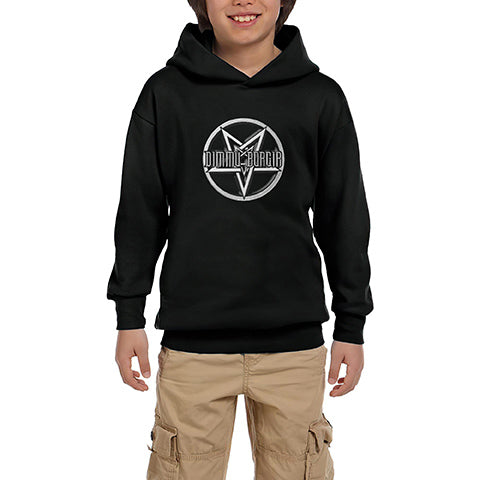 Dimmu Borgir Pentagram Siyah Çocuk Kapşonlu Sweatshirt