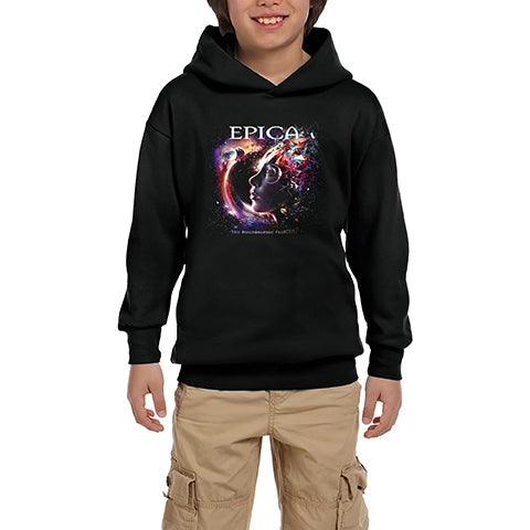 Epica The Holographic Principle Siyah Çocuk Kapşonlu Sweatshirt