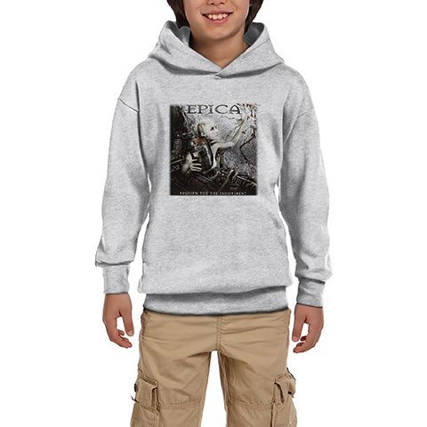 Epica Requiem For The Indifferent Gri Çocuk Kapşonlu Sweatshirt