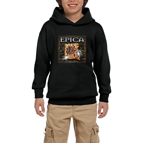 Epica Consign to Oblivion Siyah Çocuk Kapşonlu Sweatshirt