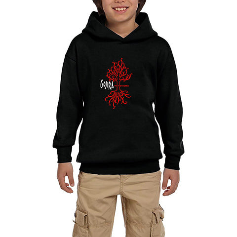 Gojira The Link Alive Siyah Çocuk Kapşonlu Sweatshirt