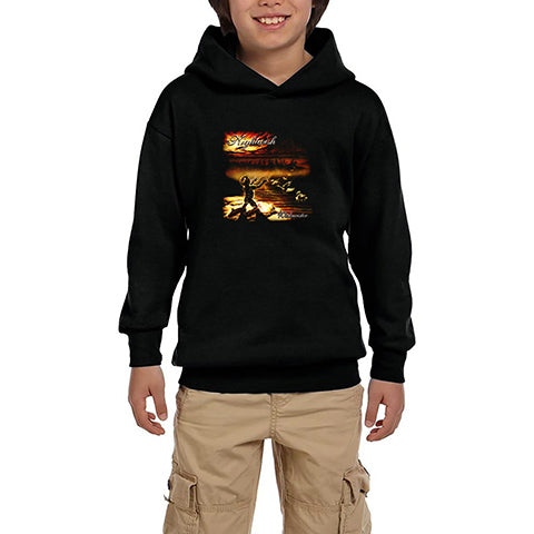 Nightwish Wishmaster Siyah Çocuk Kapşonlu Sweatshirt