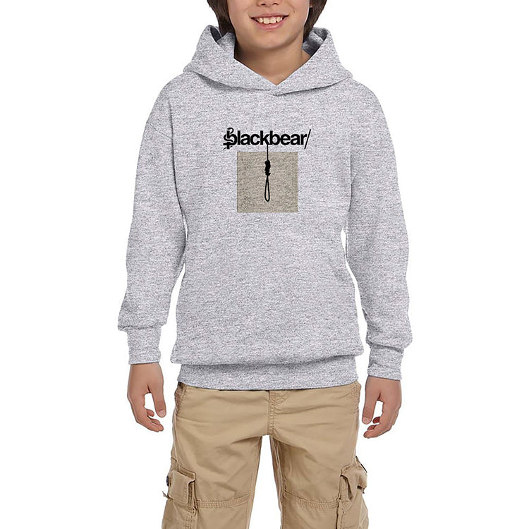 Blackbear Bashmere Noose Gri Çocuk Kapşonlu Sweatshirt