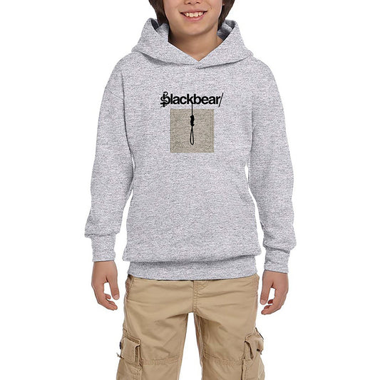 Blackbear Bashmere Noose Gri Çocuk Kapşonlu Sweatshirt