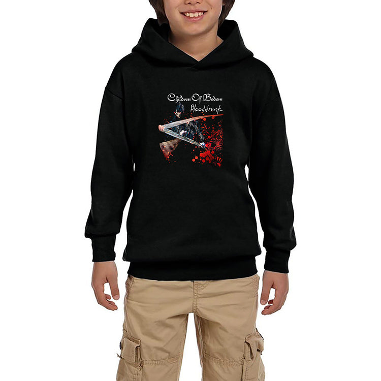 Children of Bodom Blooddrunk Siyah Çocuk Kapşonlu Sweatshirt